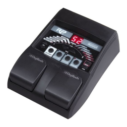 DigiTech RP70 Manuel utilisateur | Fixfr