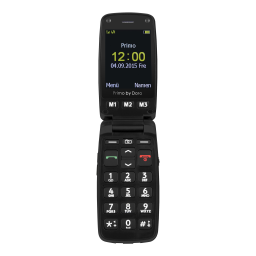 Doro PRIMO 406 BLACK Téléphone portable / Téléphone mobile Manuel du propriétaire | Fixfr