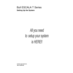 Bull ESCALA T430, T450 : Installation + AI Chat & PDF | Fixfr