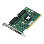 Dell Adaptec U320 SCSI Raid 0 or 1 Controller Card Manuel utilisateur