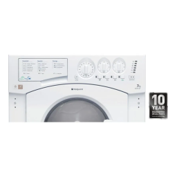 HOTPOINT/ARISTON BHWD 125 EU Washer dryer Manuel utilisateur | Fixfr