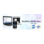 Blackberry MEDIA SYNC Manuel utilisateur