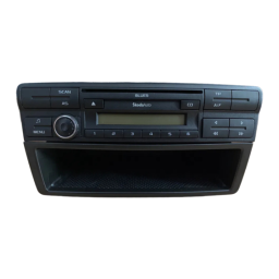 SKODA AUTORADIO BLUES Manuel utilisateur | Fixfr