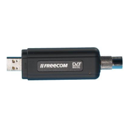 Freecom DVBT-STICK USB Manuel utilisateur | Fixfr