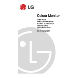 LG STUDIOWORKS 550M Manuel du propriétaire | Fixfr