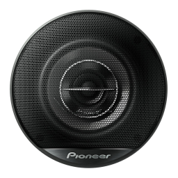 Pioneer TS-G1022i Manuel utilisateur | Fixfr