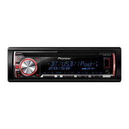 Pioneer DEH-X5600BT Manuel du propriétaire | Fixfr