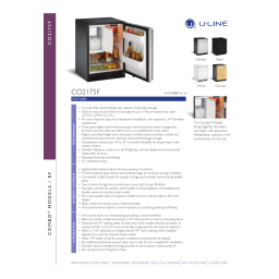 U-Line U3036RRGLOL00 Manuel utilisateur | Fixfr