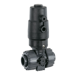 Gemu 717 Manually operated ball valve Mode d'emploi