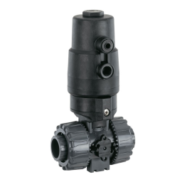 Gemu 717 Manually operated ball valve Mode d'emploi | Fixfr