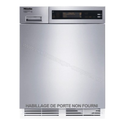 Miele T 4859 CI SUPERTRONIC Manuel du propriétaire | Fixfr