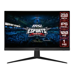 MSI Optix MAG321QR: Guide d'utilisation + Chat IA | Fixfr