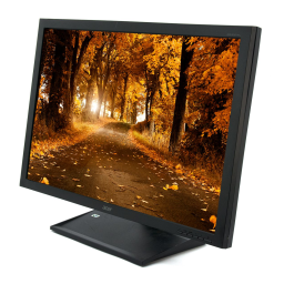 Acer B243WL Monitor Guide de démarrage rapide | Fixfr