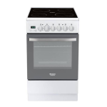 HOTPOINT/ARISTON H5VMH5A (X) Cooker Manuel utilisateur