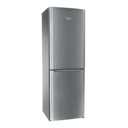 HOTPOINT/ARISTON EBL 18221 F Fridge/freezer combination Manuel utilisateur | Fixfr