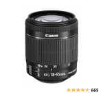 Canon EF-S 18-55mm f/3.5-5.6 IS STM Manuel utilisateur