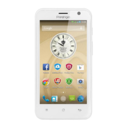 Prestigio  MultiPhone 3450 DUO Guide de démarrage rapide | Fixfr
