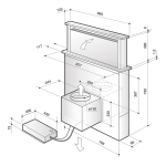 De Dietrich DHD7961B Downdraft hood Manuel utilisateur