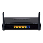 Trendnet TEW-671BR 300Mbps Concurrent Dual Band Wireless N Router Fiche technique