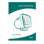AC701 Moniteur: Manuel Utilisateur avec IA + PDF