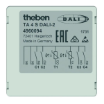 Theben TA 4 S DALI-2: Chat IA et T&eacute;l&eacute;chargement PDF