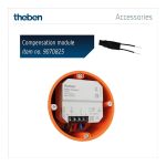 THEBEN DIMAX 545 plus P Mode d'emploi