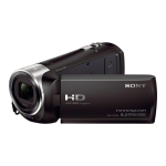 Sony HDR-CX240 Cam&eacute;scope Product fiche