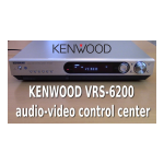 Kenwood VRS-6200 Manuel utilisateur