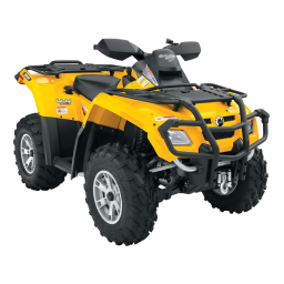 Can-Am Outlander 800/800 XT 2006 Manuel du propriétaire | Fixfr