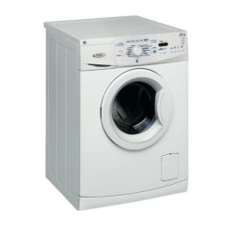 Whirlpool ASTRO 1400 Washing machine Manuel utilisateur | Fixfr