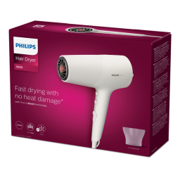 Philips BHD501/00 5000 Series Sèche-cheveux Manuel utilisateur | Fixfr