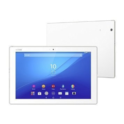 Sony Xperia Tablet Z4 Wi-Fi Manuel utilisateur | Fixfr