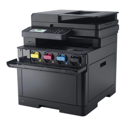 Dell H825cdw Cloud MFP Laser Printer printers accessory Manuel utilisateur | Fixfr