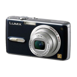 Panasonic DMC FX3 Manuel utilisateur | Fixfr