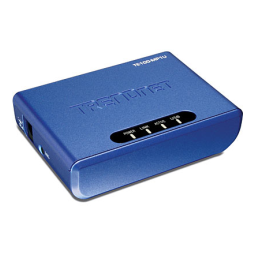 Trendnet TE100-MP1U Manuel utilisateur | Fixfr