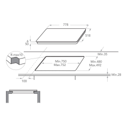 KitchenAid KHIMS 41177 Hob Mode d'emploi | Fixfr