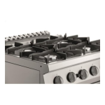 Bartscher 2851251 Gas stove 70040 GB21 Mode d'emploi