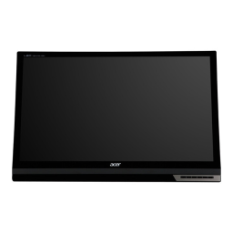 Acer P238HL Monitor Manuel utilisateur | Fixfr