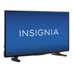 Insignia NS-40D510NA17 40&quot; Class (40&quot; Diag.) - LED - 1080p - HDTV Mode d'emploi