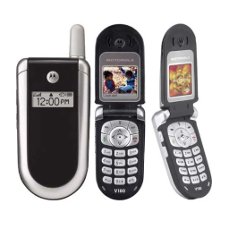 Motorola V180 Manuel d'utilisation + Chat IA | Fixfr