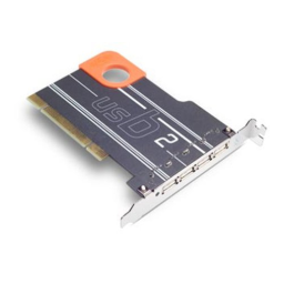 LaCie USB 2.0 PCI Card Manuel utilisateur | Fixfr