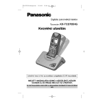 Panasonic KXTCD705 Operating instrustions