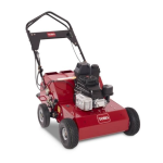 Toro 18in Walk-Behind Aerator Dethatcher Manuel utilisateur