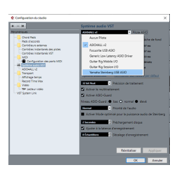 Yamaha USB AUDIO DRIVER Manuel utilisateur | Fixfr