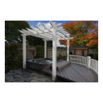 Vita 6.5x6.5 Portland Pergola Manuel utilisateur