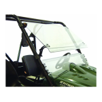 Kolpin 1487 UTV Windshield - Full-Tilt - Yamaha&reg; Rhino&reg; Manuel du propri&eacute;taire