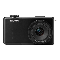 Sigma DP1 Merrill Manuel utilisateur | Fixfr