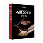 Roland ARX-01 Drums Mode d'emploi | Chat IA &amp; PDF