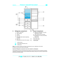 Whirlpool ART 836-2/G-KC Fridge/freezer combination Manuel utilisateur | Fixfr