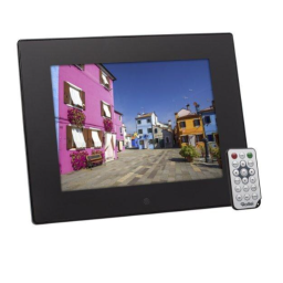 Rollei Multi media digital picture frame Pissarro DPF 860 Manuel utilisateur | Fixfr
